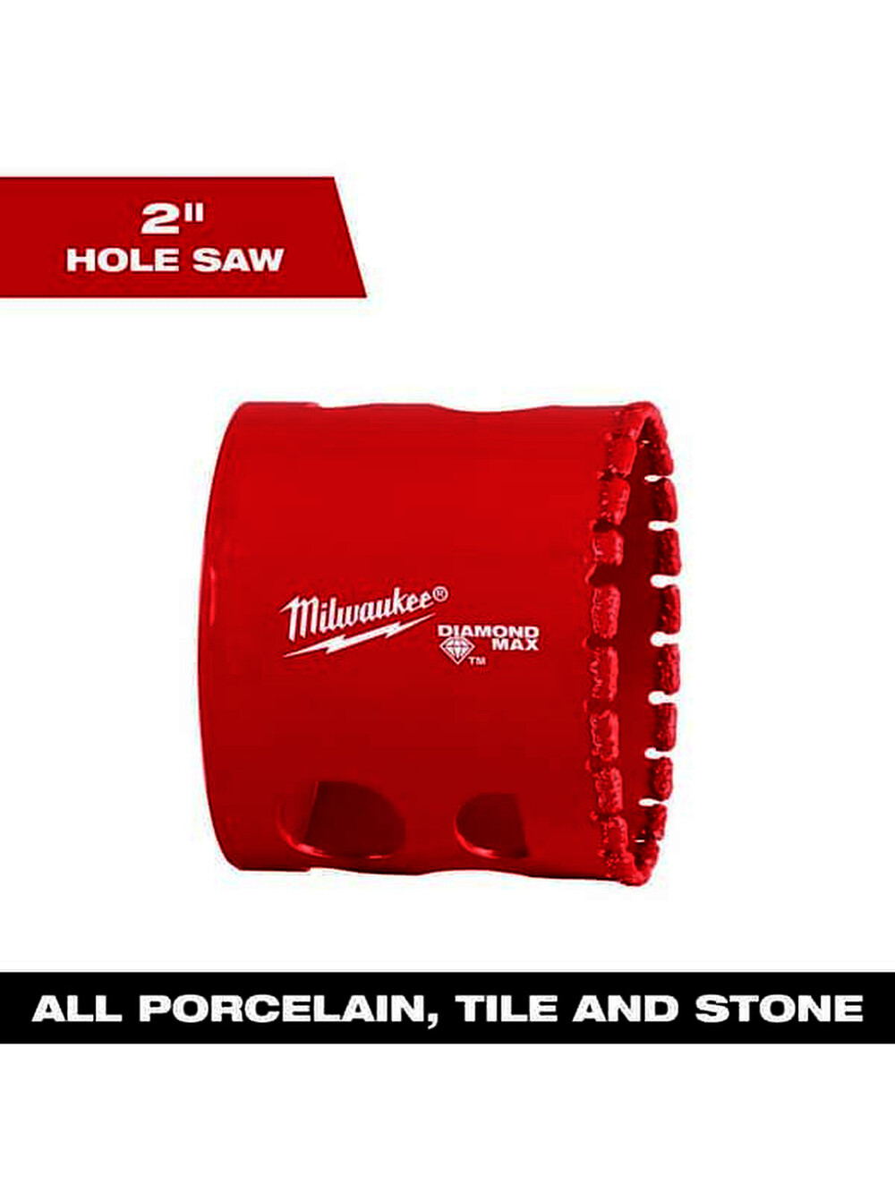 Milwaukee Elec Tool 49-56-5645 Diamond Plus Hole Saw 2-In. - Quantity 1